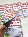 OBTURADOR MAGNÉTICO ALCANTARILLADO - TAMAÑO : 300X300 MM