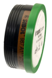 FILTRO MASCARA SERIE 987 - A1B1E1K1 + FILTRO PARTIÍCULA P1