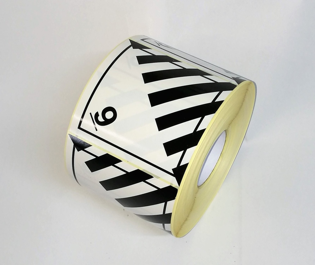 CLASE 9 PELIGROS DIVERSOS 100x100mm 