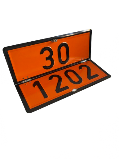 [PANEL ADR VERTICAL] Panel Naranja Plegable ADR  400x300 mm - Vertical